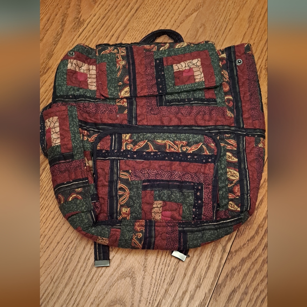Donna Sharp quilted backpack - Picture 4 of 8